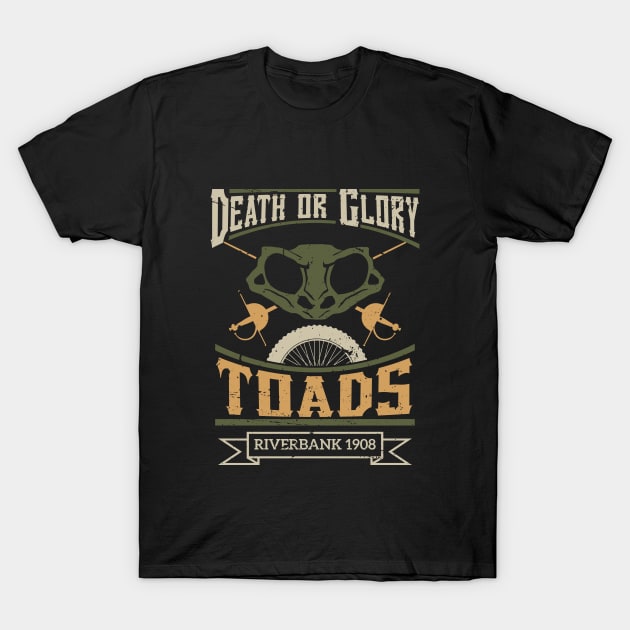 Death or Glory Toads - Riverbank 1908 T-Shirt by Essoterika